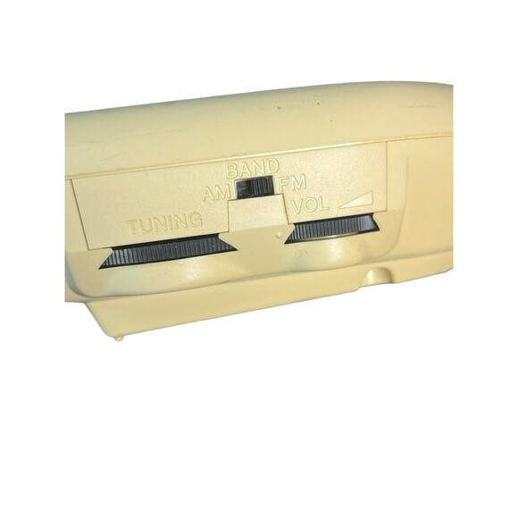 VINTAGE‎ Sony Dream Machine ICF-C211 AM/FM Alarm Clock Radio White Tested Works - Picture 7 of 7